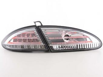 Coppia Fari Fanali Posteriori Tuning LED Leon (1P) 05-, cromato