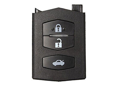 Guscio Chiave Telecomando 3 Tasti Batteria In Custodia Senza Lama e Transponder