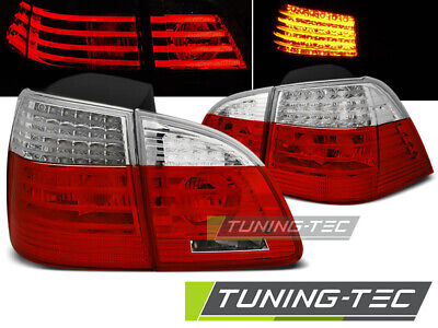 FANALI POSTERIORI A LED ROSSO BIANCO per E61 04-03.07 TOURING