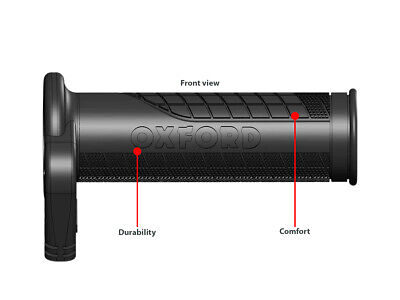 Manopole Riscaldate Universale Ox Premium Touring Per Manubri Diametro 22mm Mot