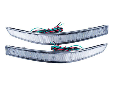 Kit 2 Fanali Posteriori A Led Trasparente Con Luce Rosso Bianco Per Multivan