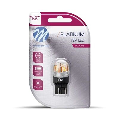 Blister1x LED L819W T20 W21/5W 4xHP 12-24V bianco