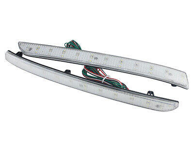 Coppia rifrangenti Fanali Posteriori Led Trasparente Rosso Bianco T5 Transporter