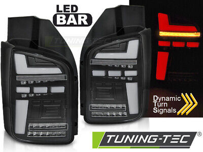 LED BAR TAIL LIGHTS BLACK SEQ fits T6.1 20- OEM BULB
