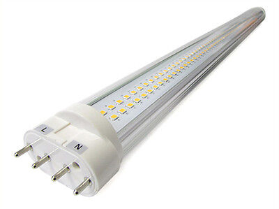 Lampada LED Attacco 2G11 4 Pin 22W 535 mm Bianco Caldo 220V Sostituisce Neon 2G1