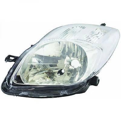 Faro fanale anteriore Sinistro YARIS 09-11 H4 TYC con motorino reg elettr
