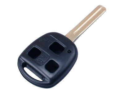 Guscio Chiave Telecomando 3 Tasti Vuoti Con Lama TOY48 Batteria Su Circuito