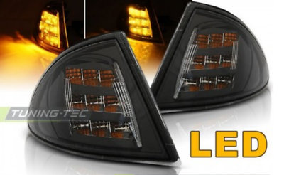 Coppia Frecce indicatori Anteriori Tuning E46 Berlina 05.98-08.01 Nero LED