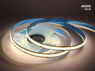 24V Bobina Led COB 10W/M 120LM/W 1200LM/M Bianco Neutro 4000K CRI 90 IP20