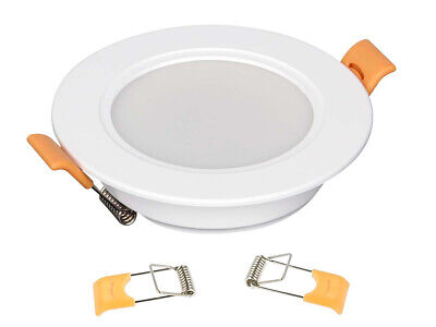 Faretto Led Da Incasso Rotondo 5W 500LM Caldo 3000K Diametro 95mm Foro 75-90mm