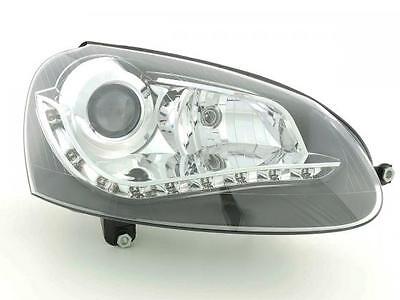 Dayline headlight for Golf 5 (Typ 1K) Yr. 03-08 black