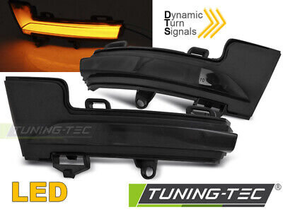 DIREZIONE LATERALE NELLO SPECCHIO FUME LED SEQ si adatta a  OCTAVIA III 12-20