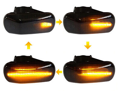 Kit Freccia Laterale a Led Side Marker Dinamica Lente Fume Accord Civic Fit Jaz