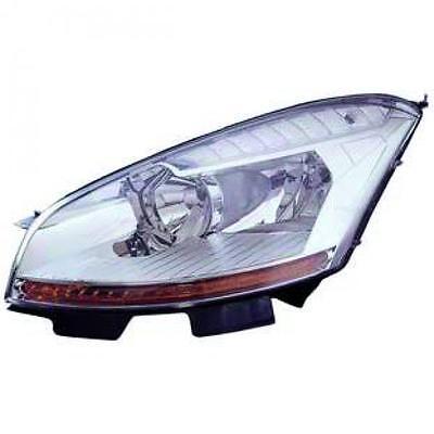 Faro fanale anteriore Sinistro C4 PICASSO 06- e GRAND PICASSO DEPO H7+H
