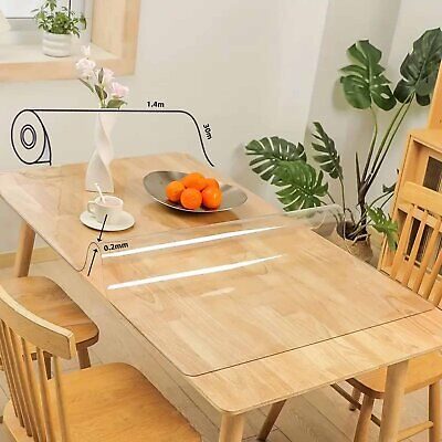 <ul><li>Tovaglia PVC Impermeabile Trasparente Rettangolare Spessore 0,2mm Larga