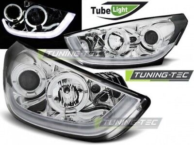 Faro Fanale Tuning TUCSON IX35 10-13 Cromato TUBE LIGHT