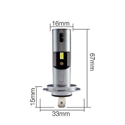 H7-H18 Led Conversion iLuz EVO 2 pezzi 1600-2100lm 6500°K 9-60V 16-21W