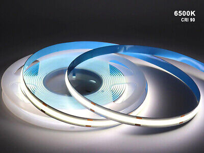 24V Bobina Led COB 10W/M 120LM/W 1200LM/M Bianco Freddo 6500K CRI 90 IP20