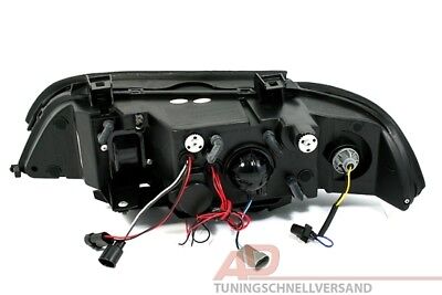 Angel Eyes Fari per 5er E39 Cromati