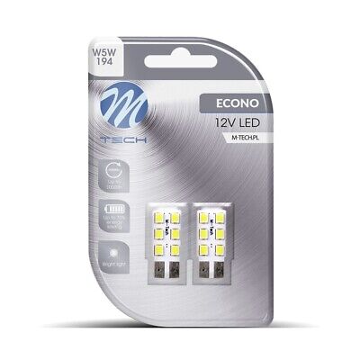Blister 2x LED L083 W5W 6xSMD3528 bianco