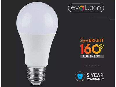 Lampada Led E27 A60 9,5W 1521lm Bianco Freddo 6400K 160LM/W Massimo Risparmio
