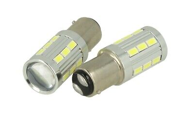 Lampada Led BAZ15D 1157 P21/4W 12V 24V 21 Smd 5730 Super Bianco Luminoso Piedi