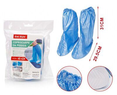 Copriscarpe Impermeabili Forma Stivale per Pioggia 40-42 <ul><li>Questi in di