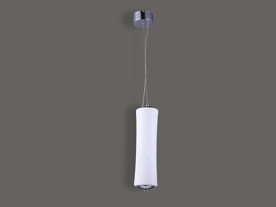 Lampada Led A Sospensione Moderno Forma Canna Bamboo Verticale D125X490mm 18W