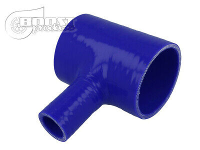 Adattatore a T in silicone da 51 mm / 25 mm / blu