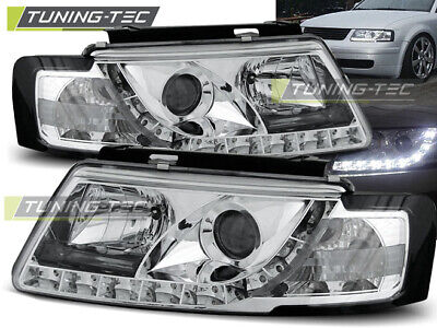 HEADLIGHTS DAYLIGHT CHROME fits PASSAT B5 3B 11.96-08.00