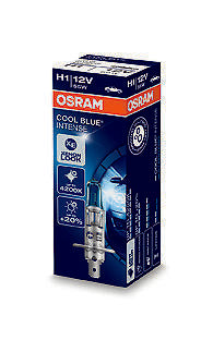 1 Lampada Lampadina Luce OSRAM COOL BLUE INTENSE H1 (P14.5s) 12V 55W
