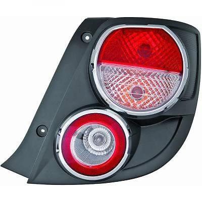 Faro fanale posteriore Destro AVEO, 11->>3/5pt, bordo cromato