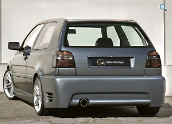 Kit estetico completo tuning Golf III 3/5 porte 1991->1998 KREATOR Vetroresina