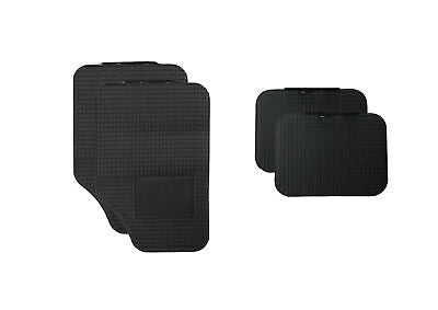 Kit Tappetini Auto In Gomma Universale Anteriori 61,5X40,5cm Posteriori 40X32cm