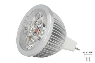 Faretto Lampada LED Dicroica MR16 GU5.3 12V 4W 4X1W Bianco Freddo 6000K <p