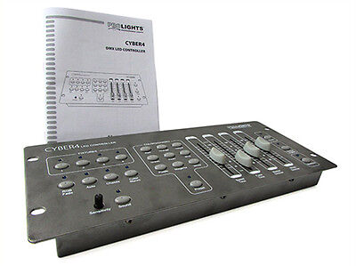 Centralina Mixer Master Led Controller DMX RGBW o RGBA 4 Canali CYBER4 Prolights