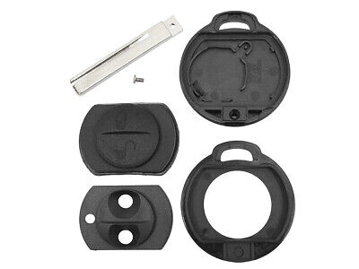 Guscio Chiave Telecomando 2 Tasti Con Lama HUR56 Batteria In Custodia Senza