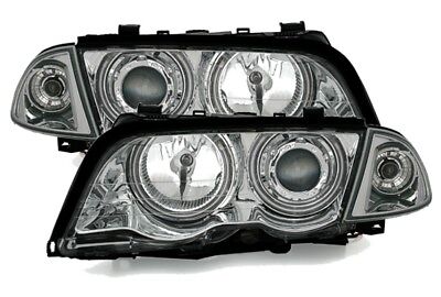 CCFL Angel Eyes Fari per E46 Cromati