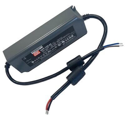 MeanWell NPF-120-24 Alimentatore Trasformatore IP67 120W 24V 5A Input 220V e