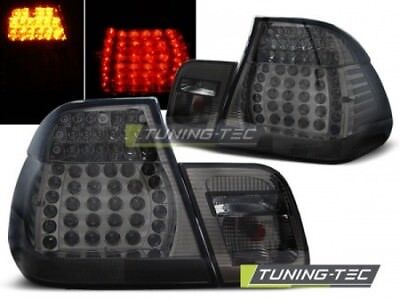 Coppia Set Fari Fanali anterioriTuning E46 09.01>03.05 solo Berlina Fumè LED