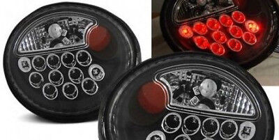 Coppia set fari fanali posteriori TUNING BEETLE 1998 > 2005 LED neri