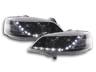Coppia Fari Fanali Anteriori Tuning Dayline Led G 1998 > 2003 nero