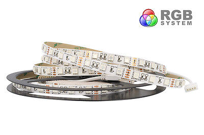 Bobina Led RGB 12V 300 Smd 5050 IP20 Biadesivo 3M