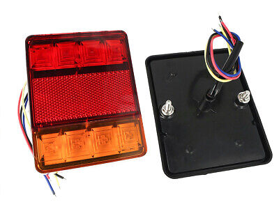 Kit Fanali Led Posteriori 24V 12V Posizioni Stop Frecce 3 In 1 caravan trattore