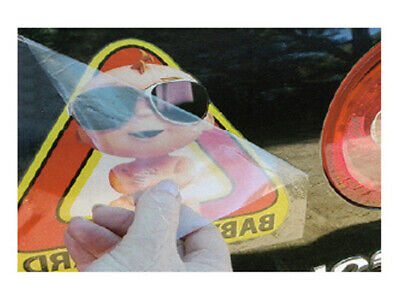 Adesivo Baby In Car Forma Triangolo Misura 17,5X17cm Per Bambini Auto