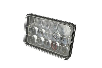 Faro Led Truck Headlight Rettangolare 5 Pollici 45W 12V 24V Con Lente Per Camio