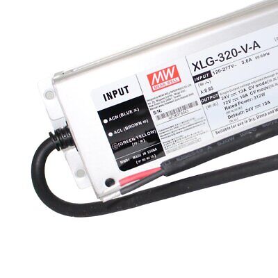 MeanWell XLG-320-V-A Alimentatore Led Driver 24V 13A 312W 12V 18A 216W IP67