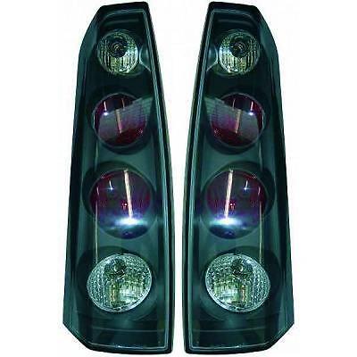 Coppia fari fanali posteriori TUNING MERIVA 03-10 neri SET COMPLETO