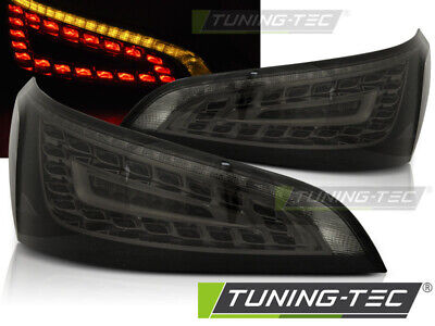 FANALI POSTERIORI A LED FUMO per Q5 08-12