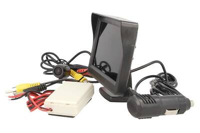 Kit Retromarcia Telecamera Portatarga Monitor 4,3'' Wireless 12V Camper Furgone